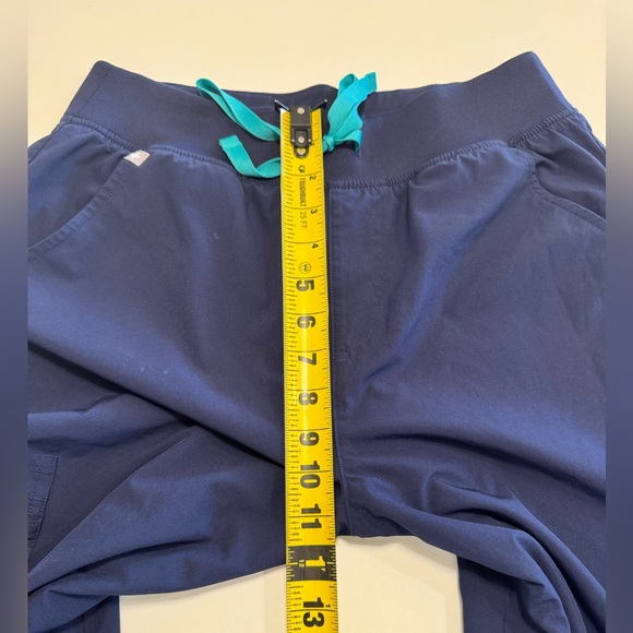 FIGS Zamora FreeX Lined Jogger Scrub Pants Navy Blue Womens Size M/T Medium Tall - Picture 8 of 10